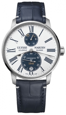 Buy this new Ulysse Nardin Marine Chronometer Torpilleur 42mm 1183-310le-0a-175/1b mens watch for the discount price of £7,209.00. UK Retailer.