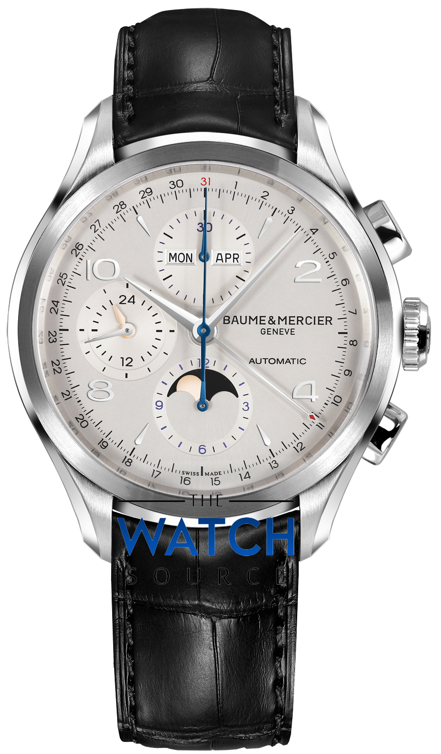 Buy this new Baume & Mercier Clifton Complete Calendar Moonphase 43mm