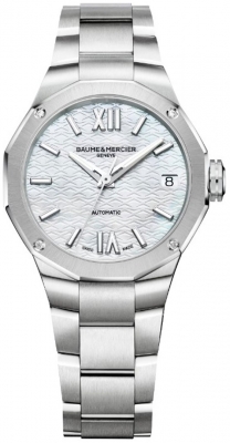 Buy this new Baume & Mercier Riviera Automatic 10676 ladies watch for the discount price of £2,765.00. UK Retailer.