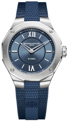 Buy this new Baume & Mercier Riviera Quartz 10689 ladies watch for the discount price of £1,595.00. UK Retailer.