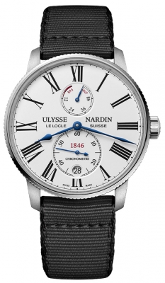 Buy this new Ulysse Nardin Marine Chronometer Torpilleur 42mm 1183-310-0a/0a mens watch for the discount price of £7,047.00. UK Retailer.