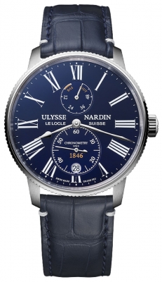 Buy this new Ulysse Nardin Marine Chronometer Torpilleur 42mm 1183-310LE-3ae-175/1b mens watch for the discount price of £9,909.00. UK Retailer.