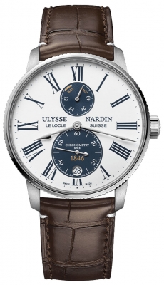 Buy this new Ulysse Nardin Marine Chronometer Torpilleur 42mm 1183-310le-0a-175/1a mens watch for the discount price of £7,209.00. UK Retailer.