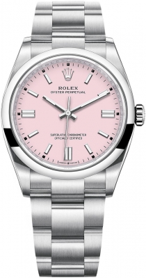 Rolex Oyster Perpetual 36mm 126000 Candy Pink watch