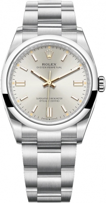 Rolex Oyster Perpetual 36mm 126000 Silver watch