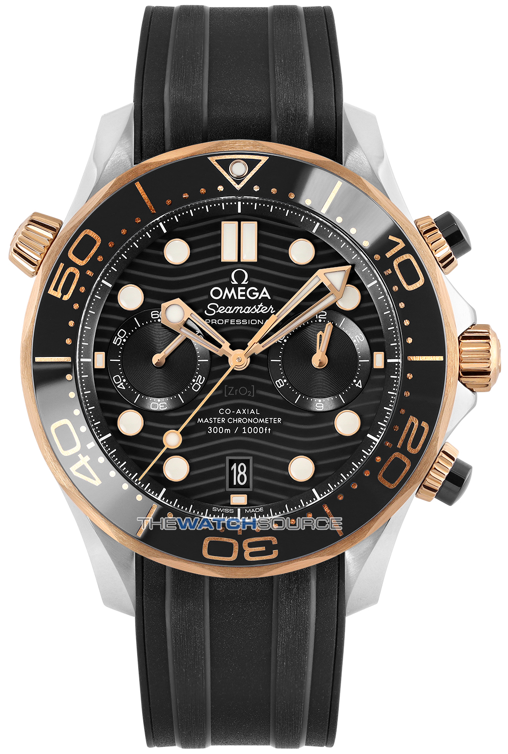Buy this new Omega Seamaster Diver 300m Co-Axial Master Chronometer ...