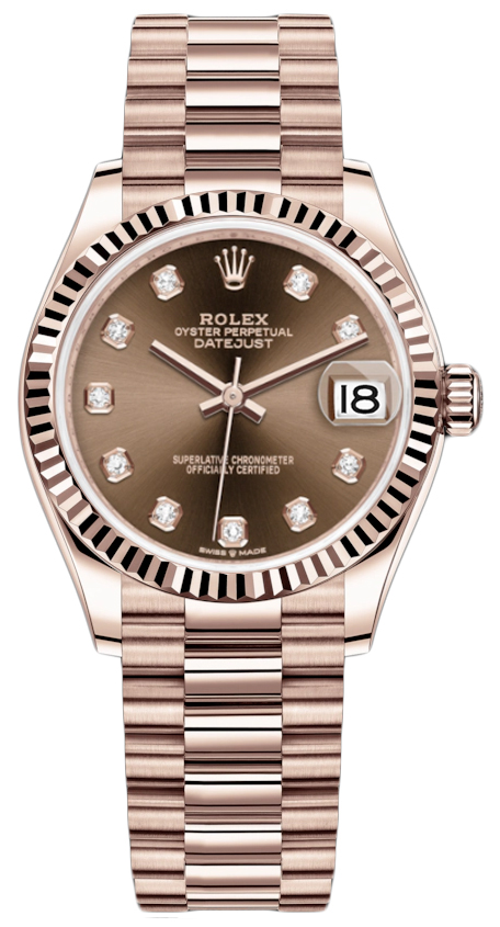 rolex datejust presidential price