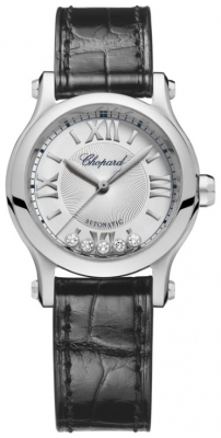 Buy this new Chopard Happy Sport Automatic 30mm 278573-3011 ladies watch for the discount price of £5,423.00. UK Retailer.