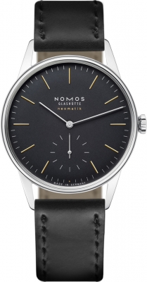 Buy this new Nomos Glashutte Orion Neomatik 36mm 396 mens watch for the discount price of £2,644.00. UK Retailer.