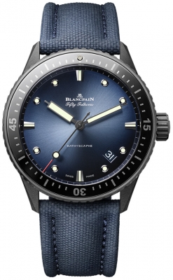 Blancpain Fifty Fathoms Bathyscaphe Automatic 43mm 5000-0140-O52A watch