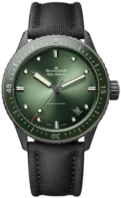 Blancpain Fifty Fathoms Bathyscaphe Automatic 43mm 5000-0153-B52A watch