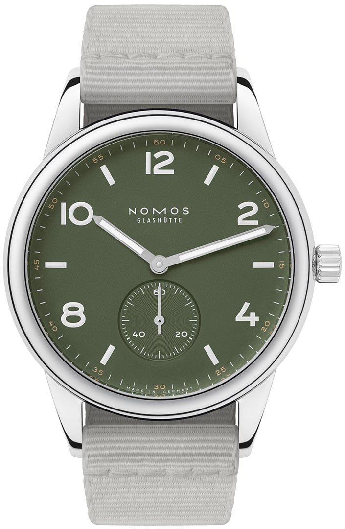 Buy this new Nomos Glashutte Club Automat 40mm  mens watch for the  discount price of £1,. UK Retailer.