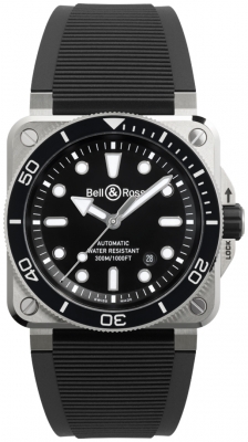 Bell & Ross BR03-92 Diver 42mm BR03A-D-BL-ST/SRB watch