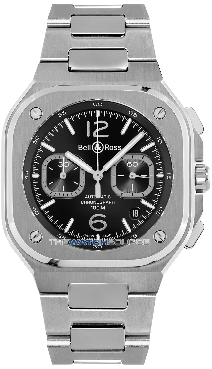 Buy this new Bell & Ross BR 05 Chronograph 42mm BR05C-BL-ST/SST mens ...