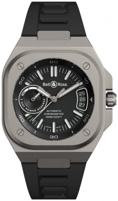 Bell & Ross BR-X5 41mm BRX5R-BL-TI/SRB watch