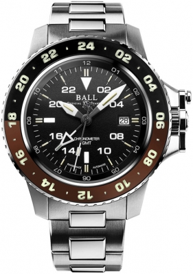 Buy this new Ball Watch Engineer Hydrocarbon AeroGMT II 42mm DG2018C-S12C-BK mens watch for the discount price of £2,673.00. UK Retailer.