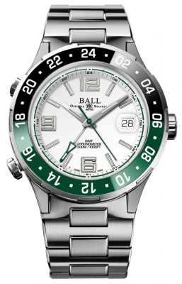 Ball Watch Roadmaster Pilot GMT 40mm DG3038A-S3C-WH watch