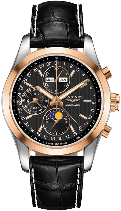 Buy this new Longines Conquest Classic Chronograph Moonphase 42mm