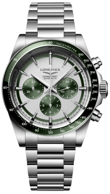 Longines Conquest Automatic Chronograph 42mm L3.835.4.02.6 watch