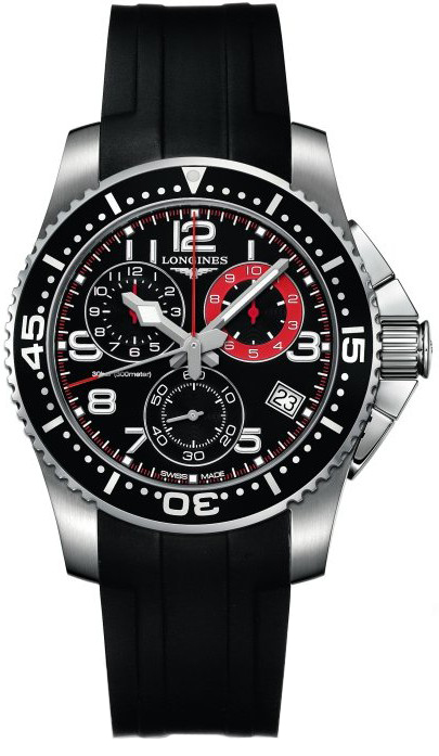 Longines hydroconquest quartz discount chronograph