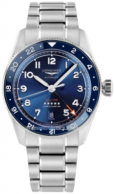 Longines Spirit Zulu Time 39mm L3.802.4.93.6 watch