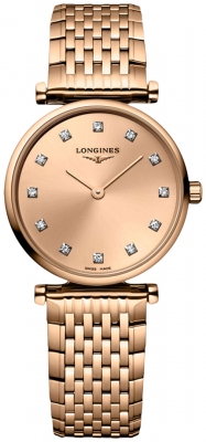 Buy this new Longines La Grande Classique Quartz 24mm L4.209.1.90.E ladies watch for the discount price of £1,317.50. UK Retailer.