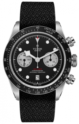 Buy this new Tudor Black Bay Chronograph 41mm M79360N-0007 mens watch for the discount price of £4,510.00. UK Retailer.