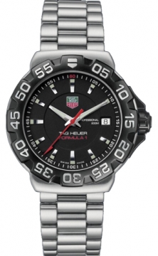 Buy this new Tag Heuer Formula 1 Quartz 41mm wah1110.ba0850 mens watch for the discount price of £555.00. UK Retailer.