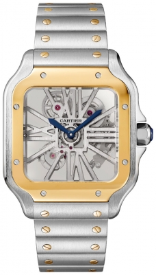 Cartier Santos De Cartier Skeleton WHSA0019 watch