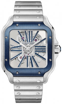 Cartier Santos De Cartier Skeleton WHSA0026 watch