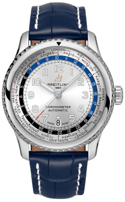 Buy this new Breitling Aviator 8 B35 Automatic Unitime 43 ab3521u01g1p2 mens watch for the discount price of £5,270.00. UK Retailer.