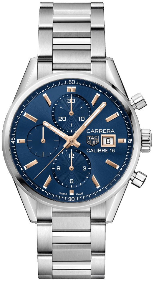 Buy this new Tag Heuer Carrera Calibre 16 Chronograph 41mm cbk2115