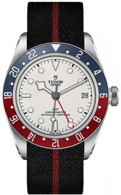 Buy this new Tudor Black Bay GMT 41mm m79830rb-0012 mens watch for the discount price of £3,500.00. UK Retailer.