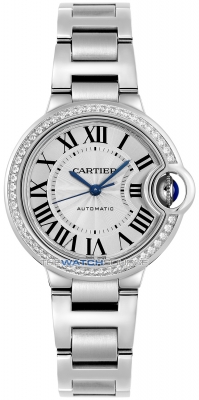 Cartier Ballon Bleu 33mm w4bb0023 watch