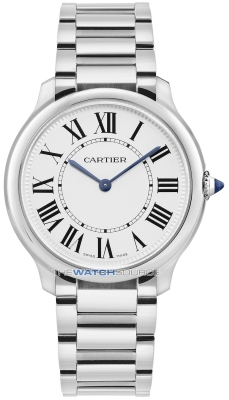 Buy this new Cartier Ronde Must de Cartier 36mm wsrn0034 ladies watch for the discount price of £3,372.50. UK Retailer.