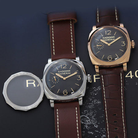 Pre-owned Panerai Radiomir 1940 Set Limited pam00784: pam00398 & pam0399