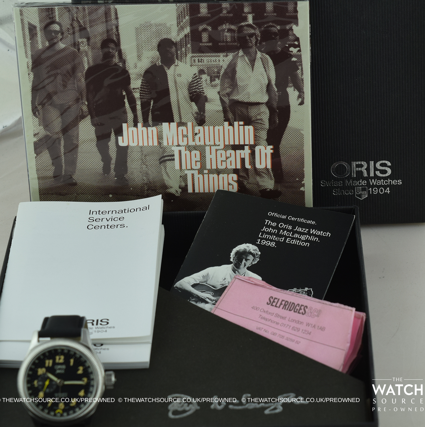 Oris Jazz John McLaughlin Limited Edition 644 7482 40 84