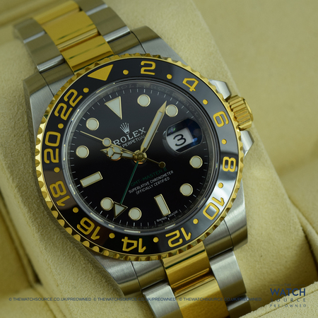 Pre-owned Rolex GMT Master II 116713LN