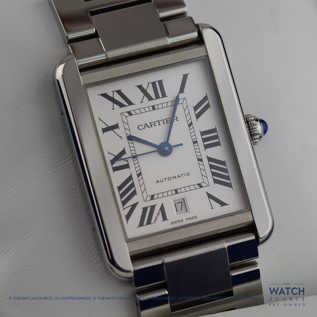 Pre-owned Cartier Tank Solo Automatic Extra Large W5200028