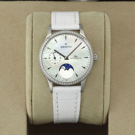 Pre-owned Zenith Elite Lady Moonphase 33mm 16.1225.692/80.c664