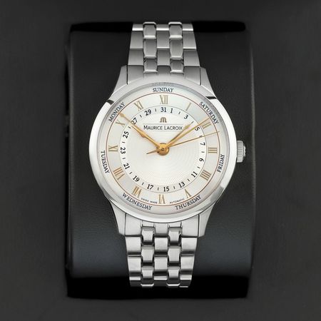 Pre-owned Maurice Lacroix Masterpiece Five Hands 40mm mp6507-ss002-111