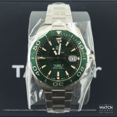 Pre-owned Tag Heuer Aquaracer way201s.ba0927