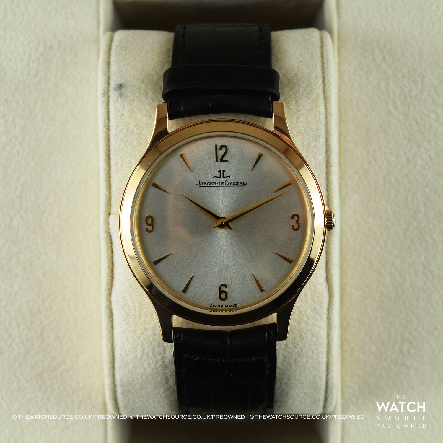 Jaeger lecoultre master ultra thin 34mm sale