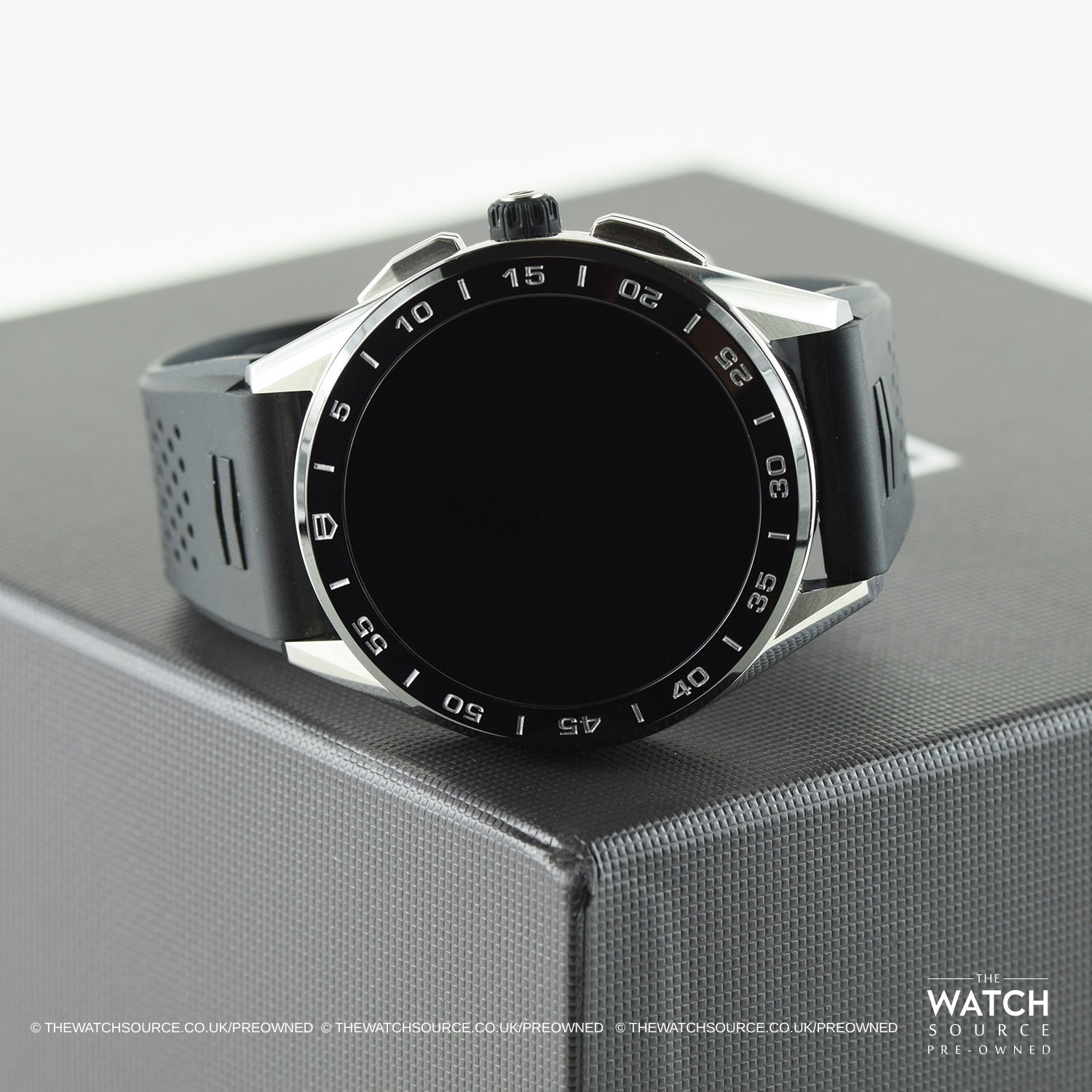 TAG Heuer Connected - Steel Case 45 mm - Black Rubber Band