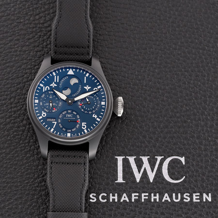 Pre-owned IWC RODEO DRIVE Edition Big Pilot's Perpetual Calendar 46.5mm iw503001