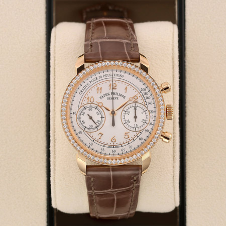 Pre-owned Patek Philippe Chronograph Ladies 38mm 7150/250r-001