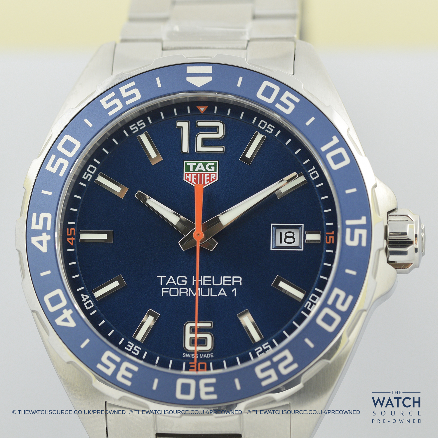 Pre owned Tag Heuer Formula 1 Quartz 43mm waz1010.ba0842