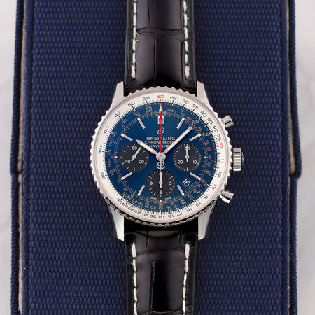 Pre-owned Breitling Navitimer B01 Chronograph 43mm ab0121211c1p3