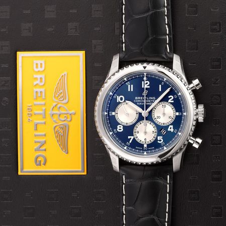 Pre-owned Breitling Navitimer 8 B01 Chronograph 43 ab0117131c1p1