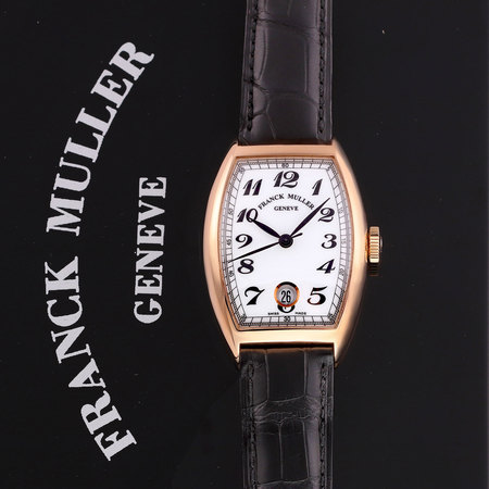 Pre-owned Franck Muller Cintree Curvex Vintage Automatic 5850 H SC DT VIN RG